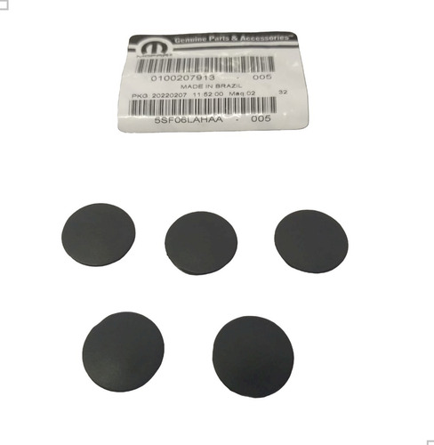 Kit 5pcs Tampa Acabamento Carpete Doblo Siena Palio Strada