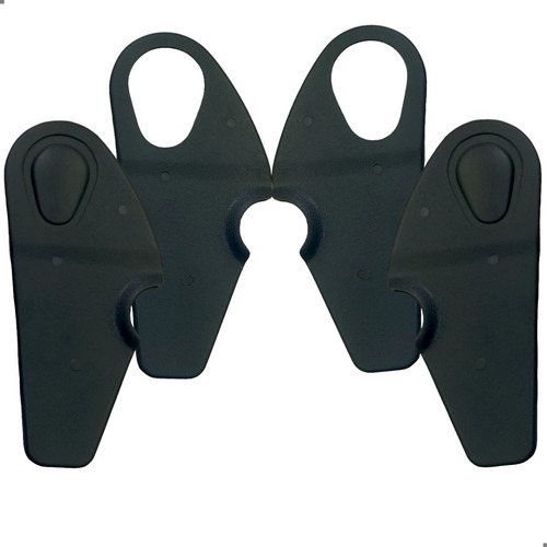 Capa Lateral Banco Gol Voyage Parati Santana Até 95 Preto