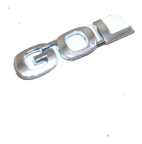 Emblema Traseiro Logo Gol Cromado