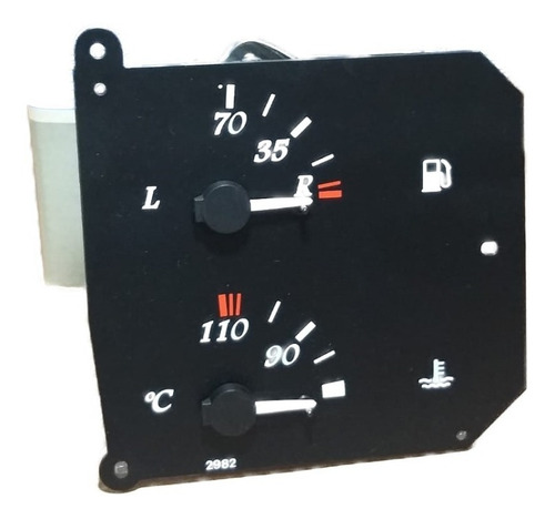 Relógio Temperatura Gasolina Omega 93 94... 98 Fundo Branco