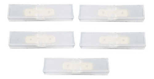 Conector Terminal Eletrico 6,3mm 1x1 1 Entrada 1 Saida (5pc)