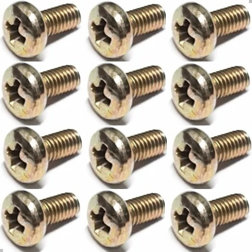 12 Parafuso Fixação Comutador Vw Gol Quadrado - Kombi 97/14