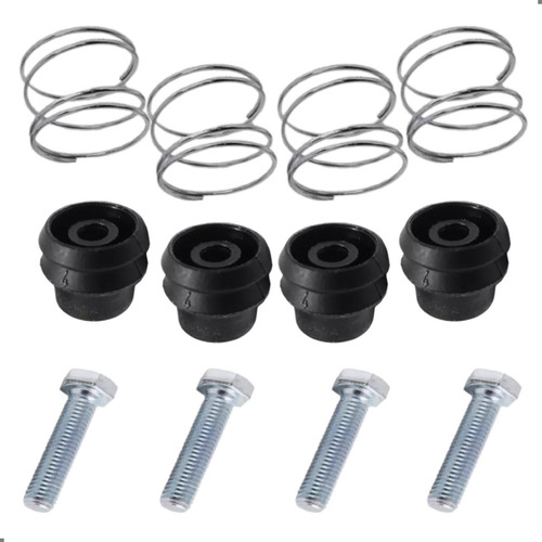 Kit Bucha Do Botão Buzina Parafuso Santana Quantum