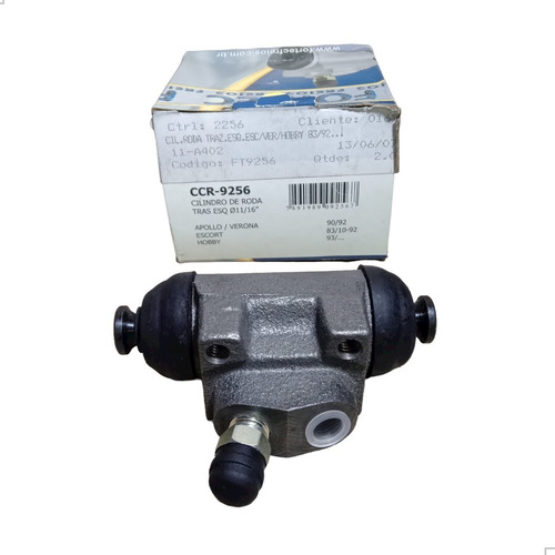 Cilindro Roda Traseiro Escort Verona Apolo 84/92 Hooby Esq