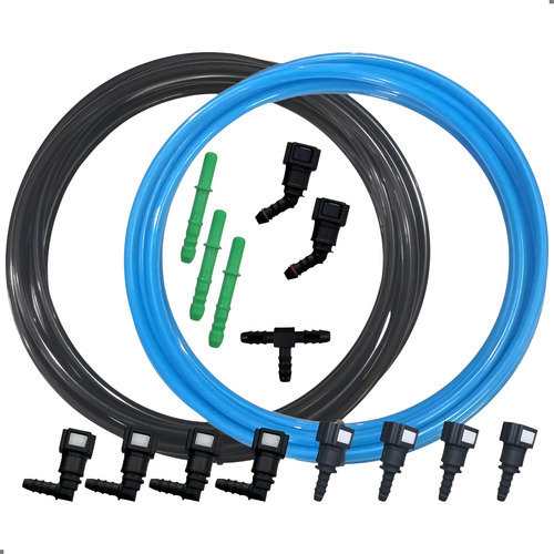 Kit Mangueira Linha Combustivel Tecalon Nissan Versa