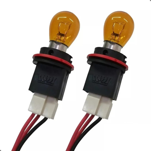 Par Soquete Chevete Monza Omega Kadett 2 Polos Ambar Com Fio