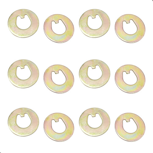 6 Pares Arruela Ponta Eixo Traseiro Gol Voy Parati Saveiro