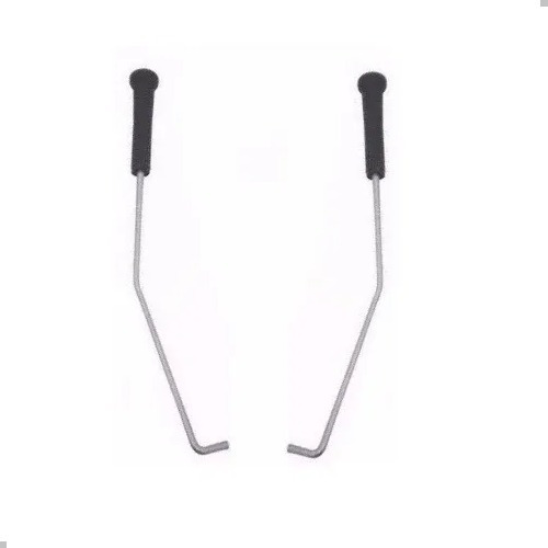 Par Pino Trava Da Porta C/ Haste Uno Premio Elba Fiorino