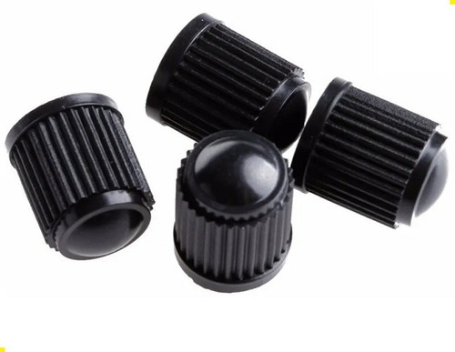 Tampa Valvula Bico Pneu Universal Plastico (jg 4 Peças)