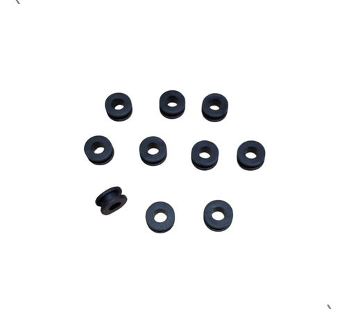 Borracha Carenagem Honda Yamaha Kawasaki 18.5 X 9mm Kit 10pc