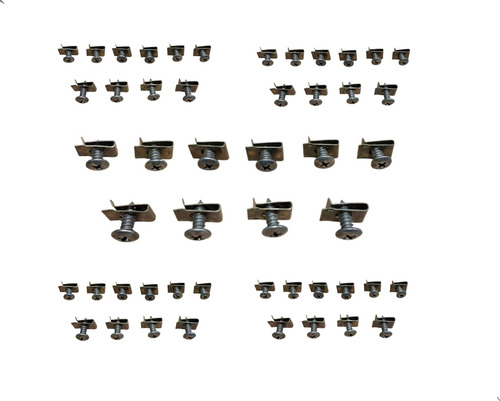 Porca Rapida Fixa Universal Para Barro Parachoque 16x10 50pc