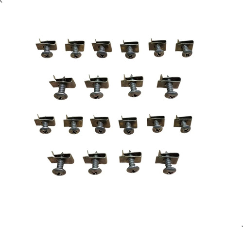 Porca Rapida Fixa Universal Para Barro Parachoque 16x10 20pc