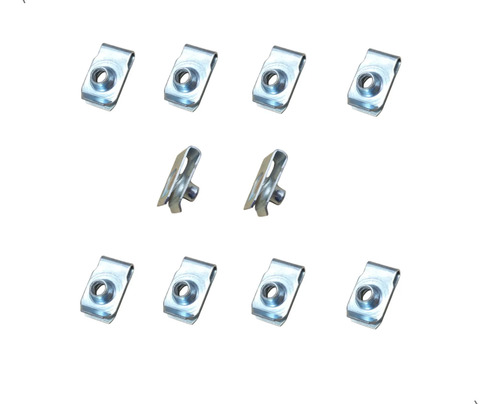 Porca Rápida M6 Fixação Placas City Civic Crv Fit Hrv 10pcs