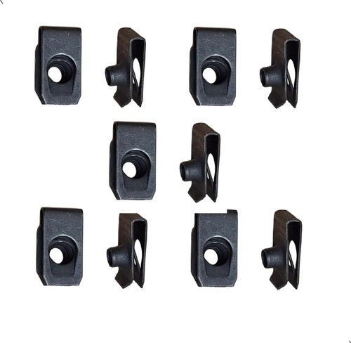 10 Porca Rápida M6 Hobby Ecosport Fusion Ranger Pampa T54