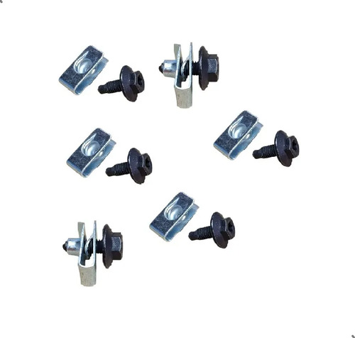 6 Porca Rapida M6 Renault Logan Oroch Duster Clio Paralama