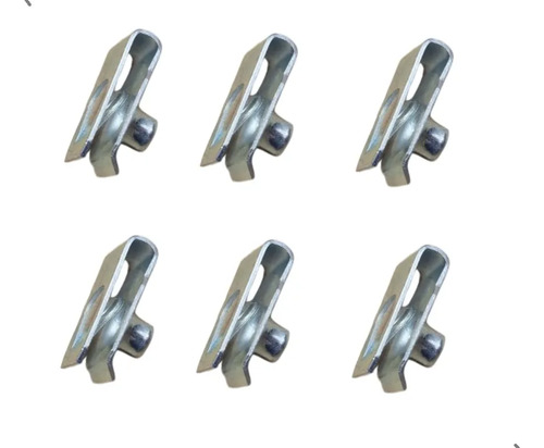 Kit 6 Porcas Rápidas M6 Universal