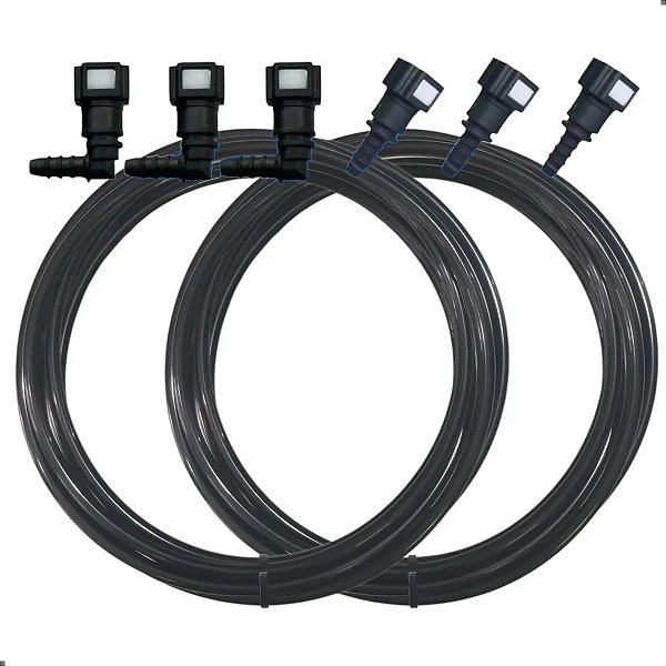 Mangueira Linha Combustível Corsa Celta Prisma Tecalon 10mts Preto