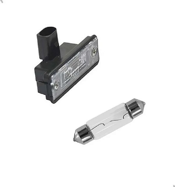 Lanterna Placa Polo 03 A 12 Golf 00 A 06 Com Lampada
