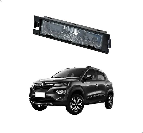 Lanterna Luz Placa Renault Kwid 2018 Até 2024