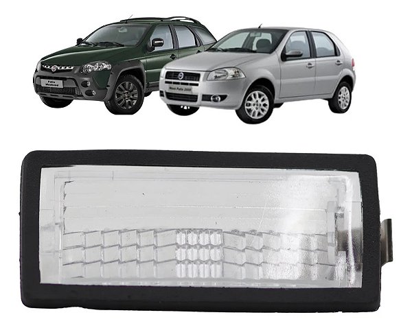 Lanterna De Placa Com Soquete Palio 2004 2005 2006 2007 2008