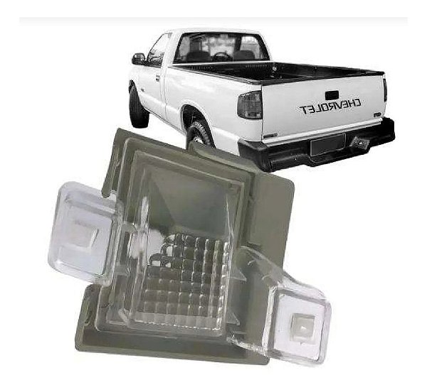 Lanterna Luz Placa S-10 95/00 S/ Soquete Lado Esquerdo