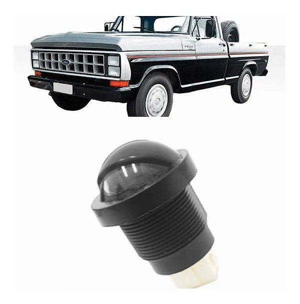 Lanterna Luz Placa Ford F100 F1000 1972 A 1998 Com Soquete