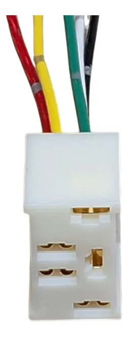 Chicote Plug Do Botão Vidro Eletrico Universal 5 Pinos 1pc