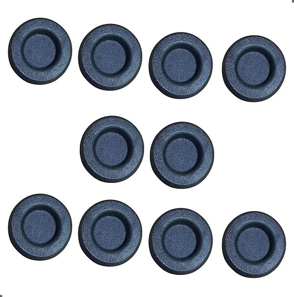 Kit 10 Peças Borracha Tampa Assoalho Para Furos 20mm Vw Gm