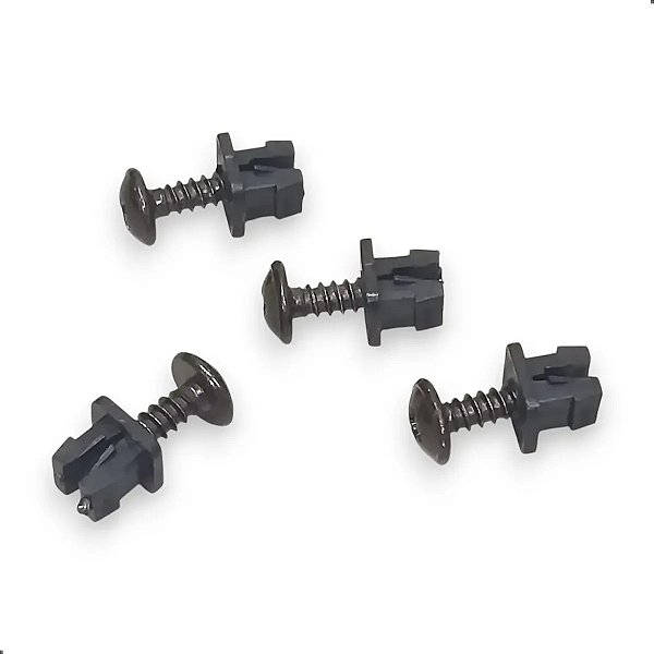 Kit Fixação Placa 7mm X 7mm Doblo Marea Idea Mobi Fastback