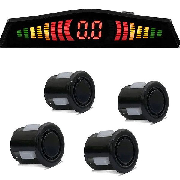 SENSOR ESTACIONAMENTO UNIVERSAL 18,5MM / PRETO
