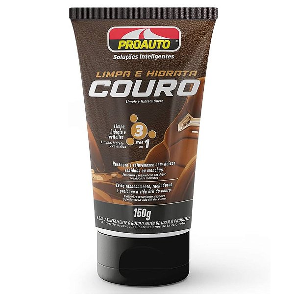 LIMPA E HIDRATA COURO PROAUTO 150GR