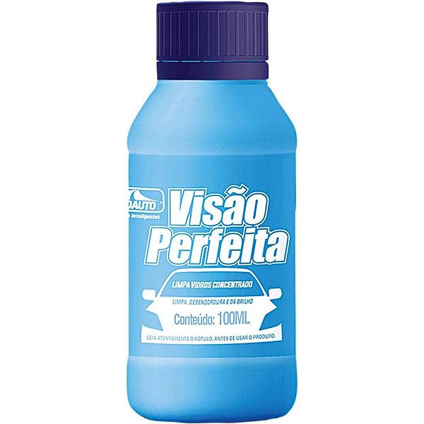 LIMPA VIDROS CONCENTRADO VISÃO PERFEITA PROAUTO 100ML