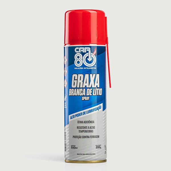 GRAXA BRANCA DE LÍTIO SPRAY CAR 80 - 300ML