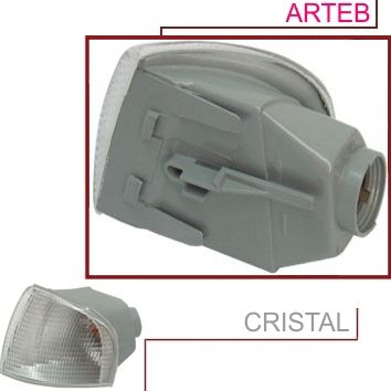 LANTERNA DIANTEIRA CRISTAL ESQUERDA GOL / SAVEIRO / PARATI APÓS 1996