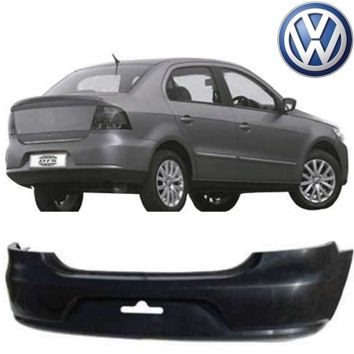 PARA CHOQUE TRASEIRO VOYAGE 2009 Á 2012 G5 / PRETO LISO