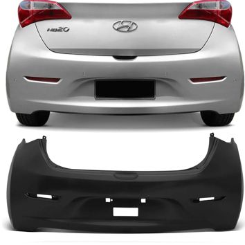 PARA CHOQUE TRASEIRO HYUNDAI HB20 HATCH APÓS 2012
