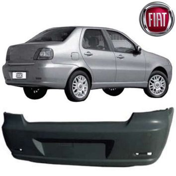 PARA CHOQUE TRASEIRO FIAT SIENA APÓS 2005
