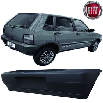 PARA CHOQUE TRASEIRO FIAT UNO WAY APÓS 2006