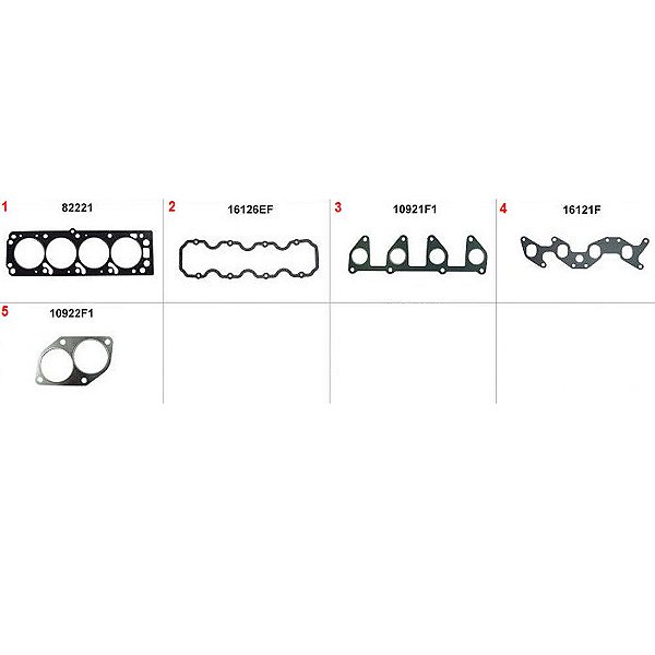 JUNTA MOTOR MONZA / KADETT / IPANEMA 1.8 ALCOOL - SUPERIOR