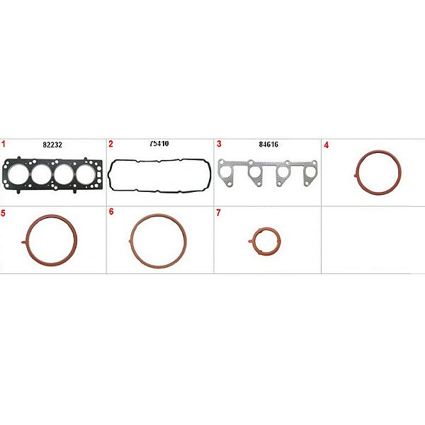 JUNTA MOTOR ONIX / PRISMA / 1.0 - SUPERIOR