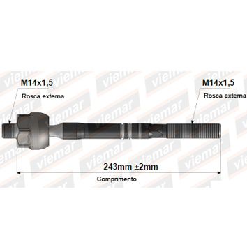 TERMINAL AXIAL FORD ECOSPORT 4X4 APÓS 2004