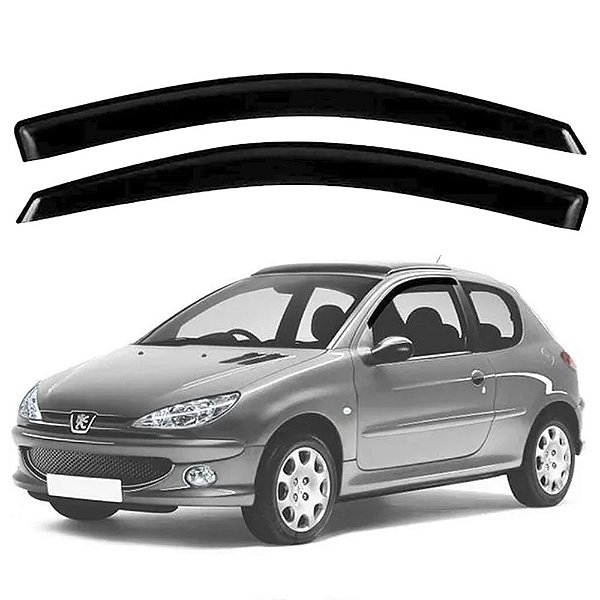 CALHA ACRILICA PEUGEOT 206 e 207 - 2 PORTAS