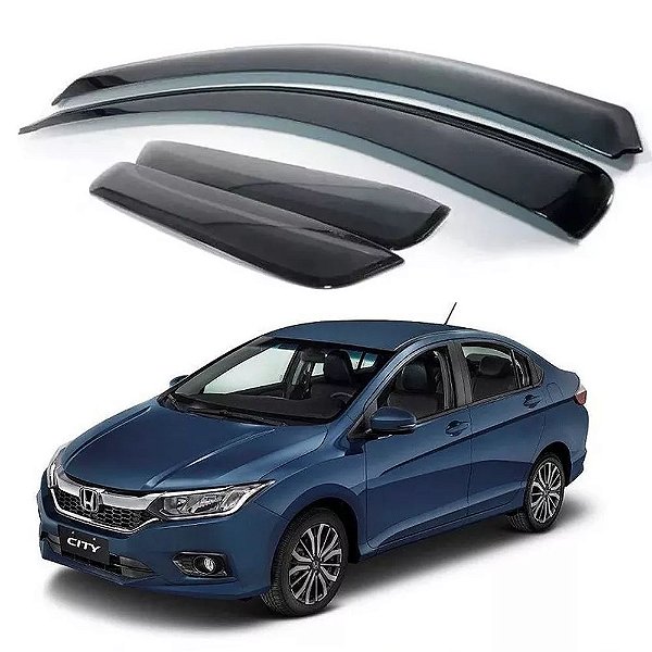 CALHA ACRILICA HONDA CITY 4 PORTAS 2015/