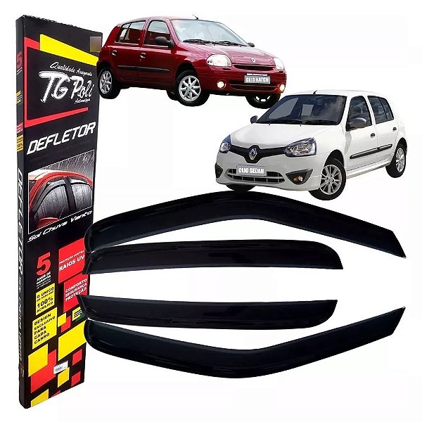 CALHA ACRILICA RENAULT CLIO 4 PORTAS 2000/