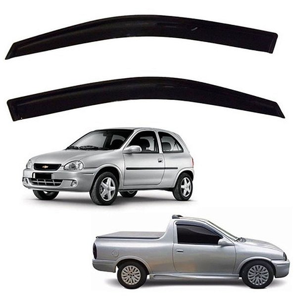CALHA ACRILICA CORSA HATCH 2 PORTAS / CORSA PICK UP 1994/