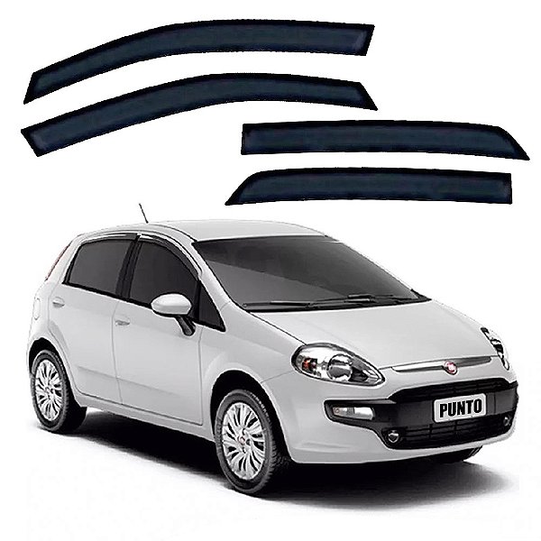CALHA ACRILICA FIAT PUNTO 4 PORTAS DE 2008 A 2016