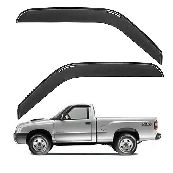 CALHA ACRILICA CHEVROLET S10 2 PORTAS 1995/