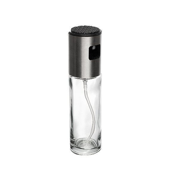 Borrifador Spray para Azeite e Vinagre de Aço Inox e Vidro 100ml - Wolff