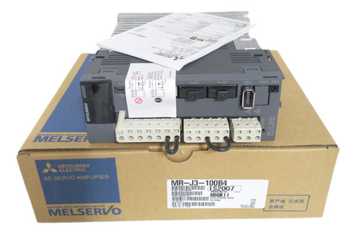 Servo Drive Mitsubishi Mr-j3-100b4 Novo Com Garantia