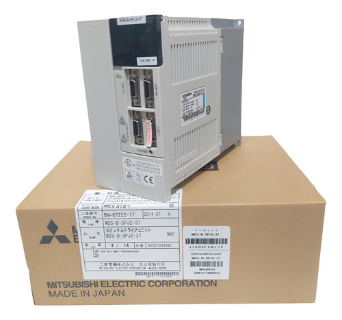 Unidade Spindle Drive Mitsubishi Mds-b-spj2-37 Novo